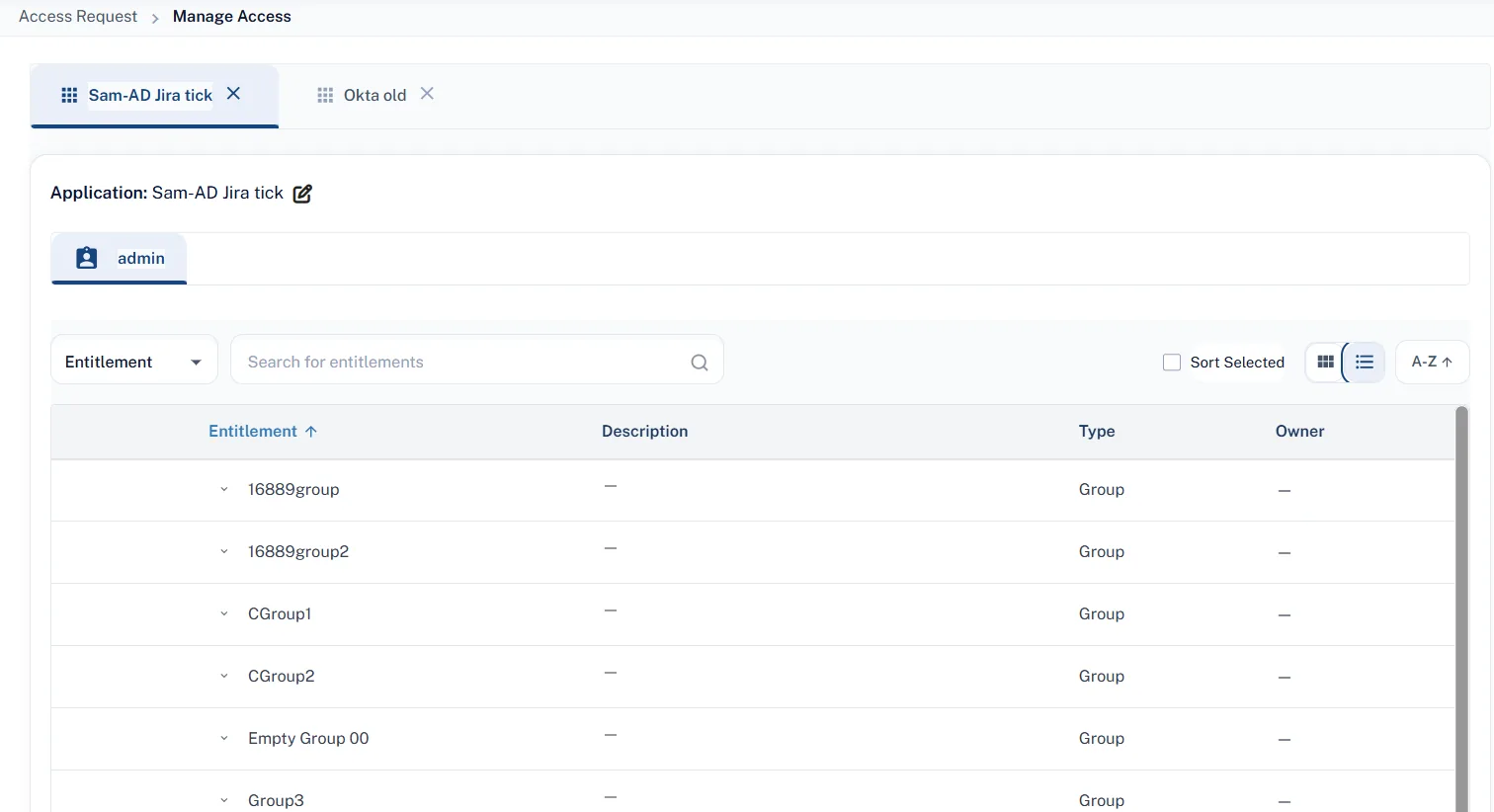 SecurEnds Q3 2026 – 3.1 Entitlement List View & Multi-Line Display in Manage Access