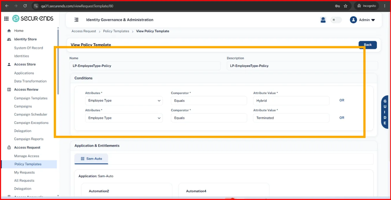 SecurEnds Q3 2026 – 3.5 Visibility Policy Standard Attribute Support