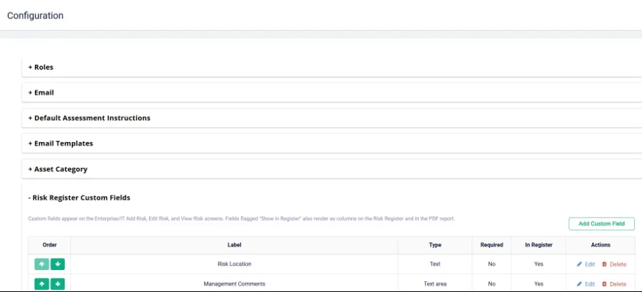 SecurEnds Q3 2026 – 7.6 Customizable Risk Register